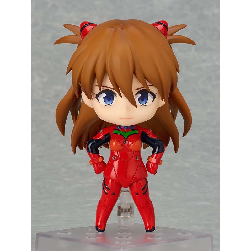 EVANGELION 2.0 ASUKA LANGLEY PLUGSUIT NENDOROID ACTION FIGURE GOOD SMILE COMPANY