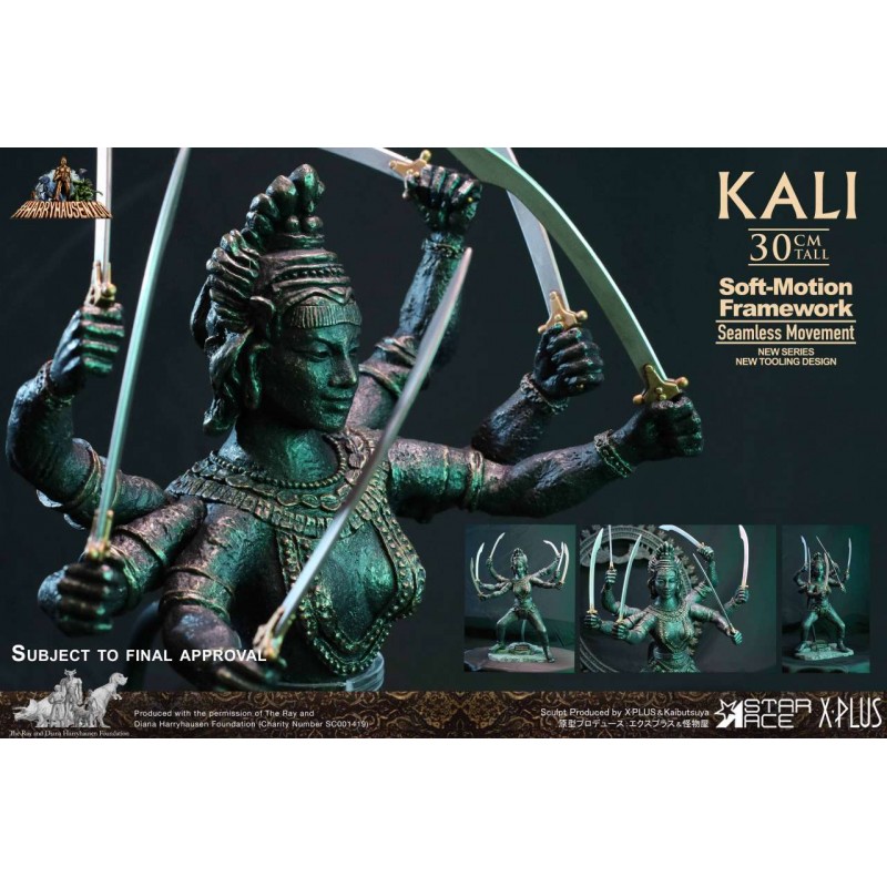 RAY HARRYHAUSEN KALI SOFT-MOTION FRAMEWORK STATUA 30CM FIGURE STAR ACE