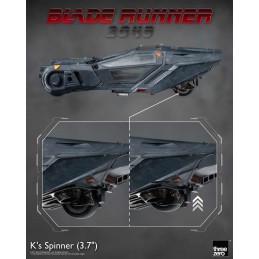 THREEZERO BLADE RUNNER 2049 K SPINNER DIE CAST 10CM FIGURE