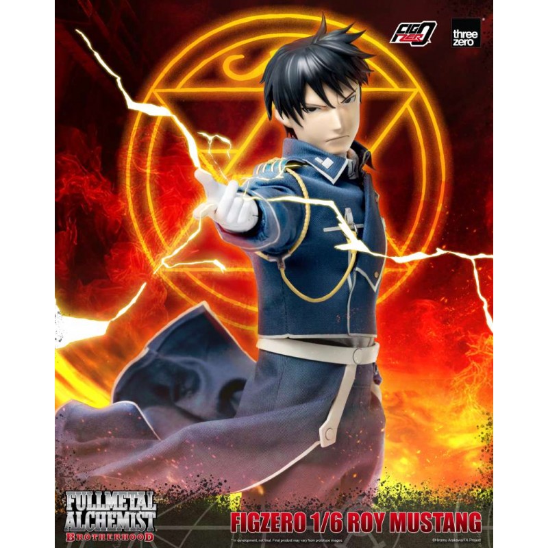 FULLMETAL ALCHEMIST BROTHERHOOD FIGZERO 1/6 ROY MUSTANG ACTION FIGURE THREEZERO