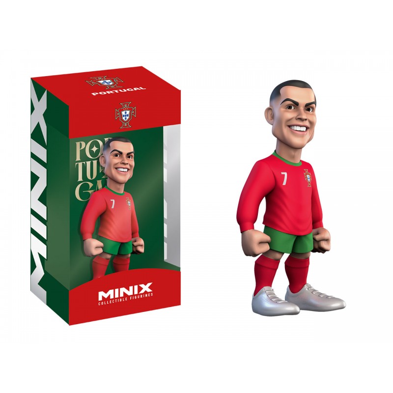 NOBLE COLLECTIONS CRISTIANO RONALDO PORTUGAL MINIX COLLECTIBLE FIGURINE FIGURE