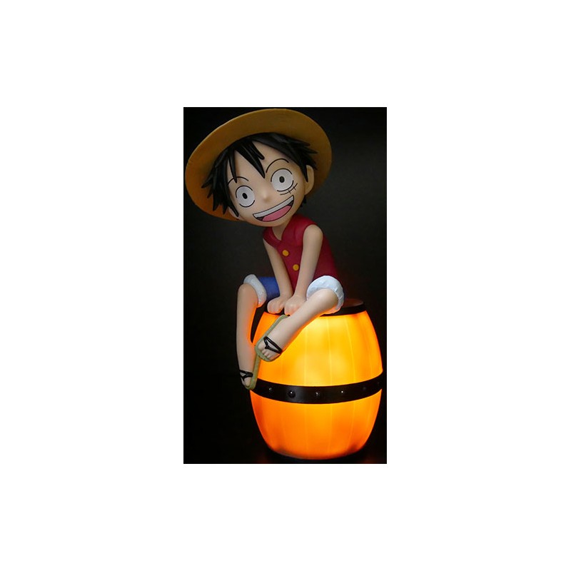 ONE PIECE MONKEY D. LUFFY BARILE LAMPADA 20CM FIGURE TEKNOFUN