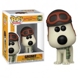 FUNKO FUNKO POP! WALLACE AND GROMIT 1745 AVIATOR GROMIT BOBBLE HEAD FIGURE