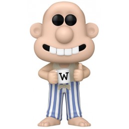 FUNKO FUNKO POP! WALLACE AND GROMIT 1744 PAJAMAS WALLACE BOBBLE HEAD FIGURE