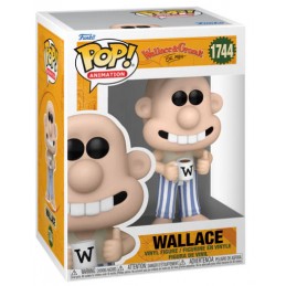 FUNKO FUNKO POP! WALLACE AND GROMIT 1744 PAJAMAS WALLACE BOBBLE HEAD FIGURE