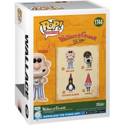 FUNKO FUNKO POP! WALLACE AND GROMIT 1744 PAJAMAS WALLACE BOBBLE HEAD FIGURE