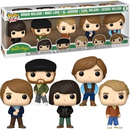 FUNKO POP! THE BEACH BOYS 5-PACK BOBBLE HEAD FIGURE FUNKO