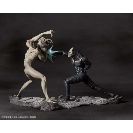 KAIJU NO.8 vs KAIJU NO.9 FIGURE 1/18 STATUA DIORAMA