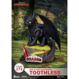 BEAST KINGDOM D-STAGE HOW TO TRAIN YOUR DRAGON DS-172 TOOTHLESS STATUE FIGURE