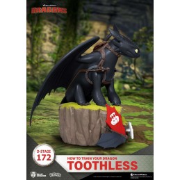 BEAST KINGDOM D-STAGE HOW TO TRAIN YOUR DRAGON DS-172 TOOTHLESS STATUE FIGURE