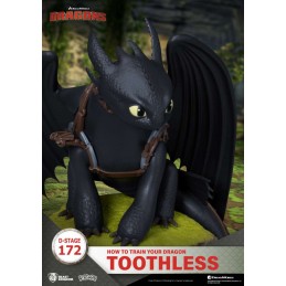 BEAST KINGDOM D-STAGE HOW TO TRAIN YOUR DRAGON DS-172 TOOTHLESS STATUE FIGURE