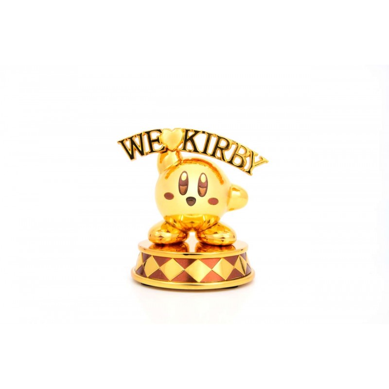 KIRBY WE LOVE KIRBY GOLD EDITION METAL STATUA FIGURE FIRST4FIGURES