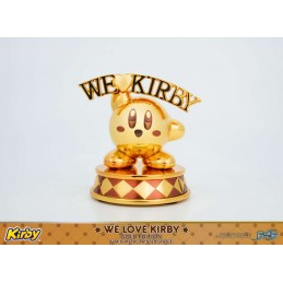 KIRBY WE LOVE KIRBY GOLD EDITION METAL STATUA FIGURE FIRST4FIGURES