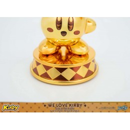 KIRBY WE LOVE KIRBY GOLD EDITION METAL STATUA FIGURE FIRST4FIGURES