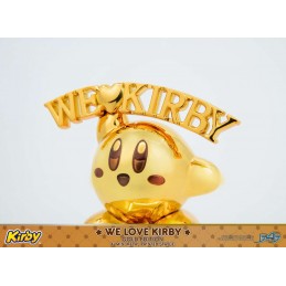 KIRBY WE LOVE KIRBY GOLD EDITION METAL STATUA FIGURE FIRST4FIGURES