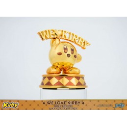 KIRBY WE LOVE KIRBY GOLD EDITION METAL STATUA FIGURE FIRST4FIGURES