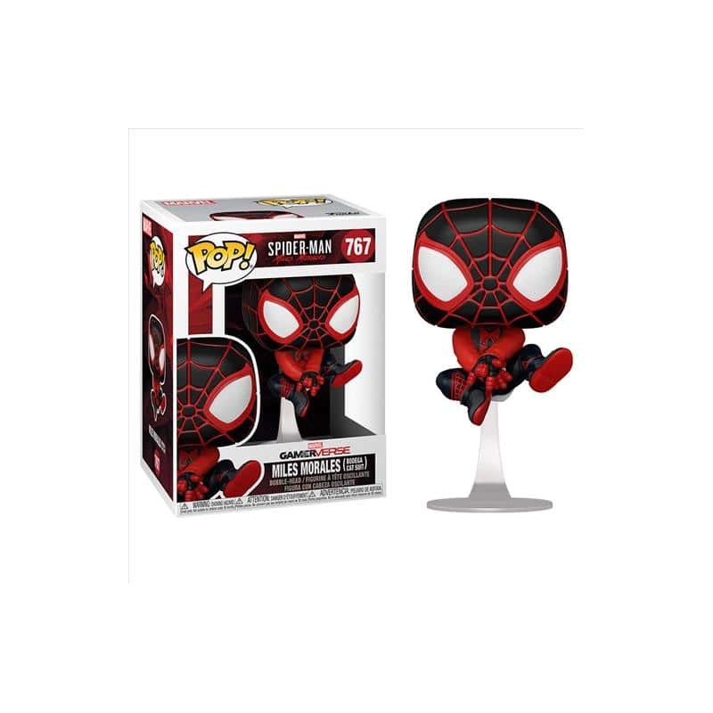 FUNKO POP! SPIDER-MAN MILES MORALES BODEGA CAT SUIT BOBBLE HEAD FIGURE FUNKO