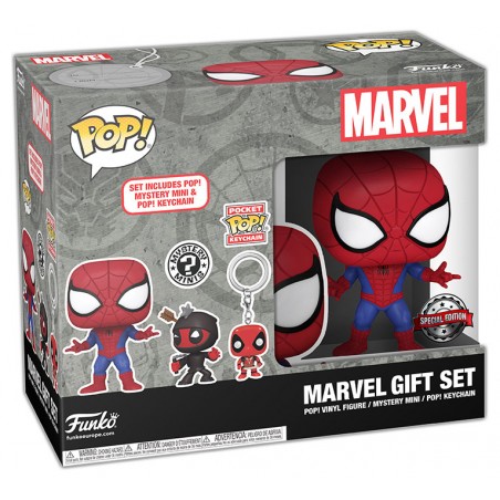 FUNKO POP! MARVEL GIFT SET 3X FIGURE