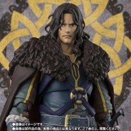 LORD OF THE RINGS WAR OF THE ROHIRRIM WULF S.H. FIGUARTS ACTION FIGURE BANDAI