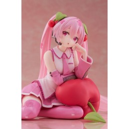 HATSUNE MIKU SAKURA MIKU CHERRY CUSHION VER. DESKTOP CUTE FIGURE STATUA TAITO