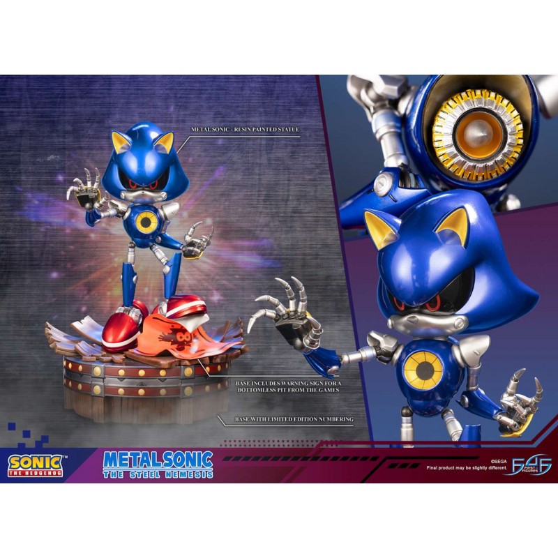 SONIC THE HEDGEHOG METAL SONIC STATUA FIGURE FIRST4FIGURES