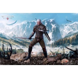 THE WITCHER 3 WILD HUNT GERALT 1/6 30CM ACTION FIGURE PURE ARTS