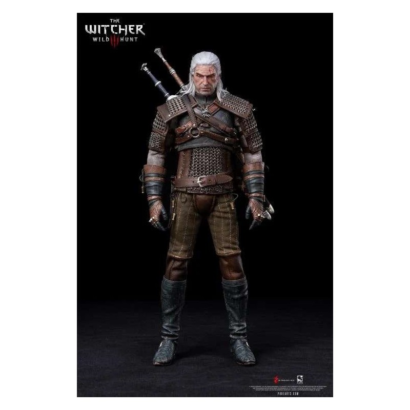 THE WITCHER 3 WILD HUNT GERALT 1/6 30CM ACTION FIGURE PURE ARTS