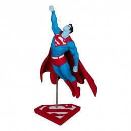 DC DIRECT SUPERMAN RED AND BLUE BY GARY FRANK STATUA FIGURE MC FARLANE