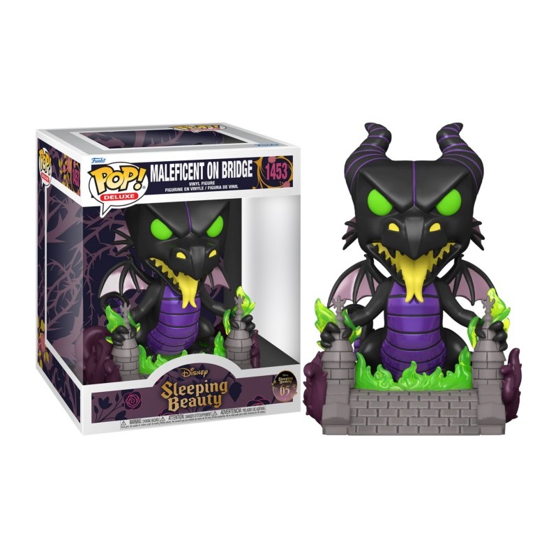 FUNKO POP! LA BELLA ADDORMENTATA NEL BOSCO 65th MALEFICENT ON BRIDGE DELUXE FIGURE FUNKO