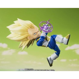 DRAGON BALL DAIMA SUPER SAIYAN 3 VEGETA MINI S.H. FIGUARTS ACTION FIGURE BANDAI