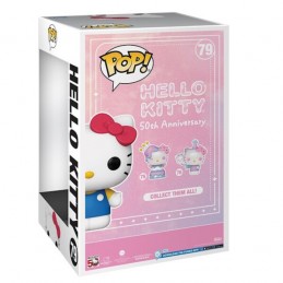 FUNKO POP! HELLO KITTY 50TH ANNIVERSARY JUMBO SIZED 25CM BOBBLE HEAD FIGURE FUNKO