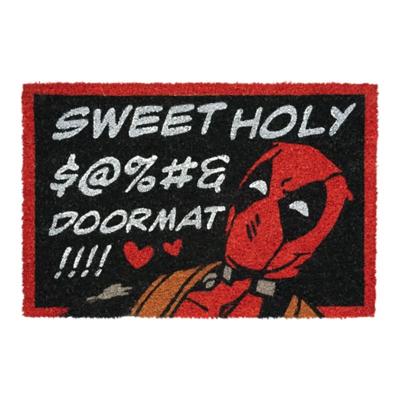 GRUPO ERIK MARVEL DEADPOOL SWEET HOLY DOORMAT 60X40CM