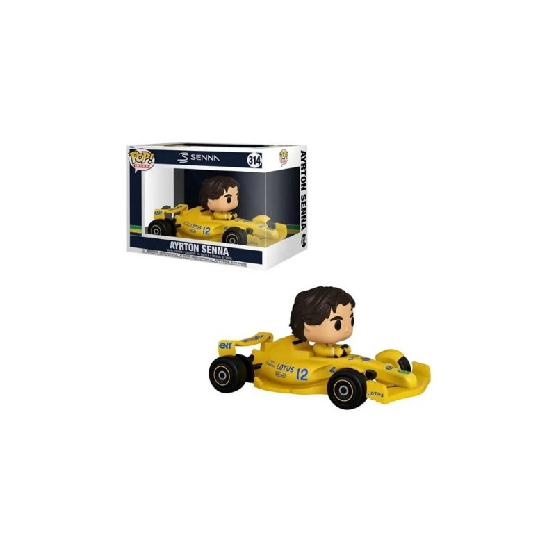 FUNKO FUNKO POP! RIDES F1 AYRTON SENNA BOBBLE HEAD FIGURE