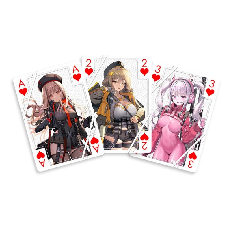 GODDESS OF VICTORY NIKKE POKER PLAYING CARDS MAZZO CARTE DA GIOCO SAKAMI MERCHANDISE