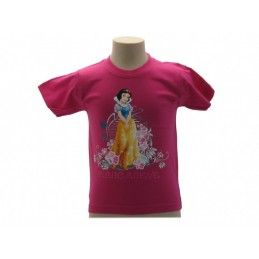 MAGLIA T SHIRT PRINCIPESSA BIANCANEVE FUCSIA