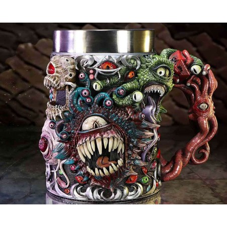 DUNGEONS & DRAGONS BEHOLDER TANKARD RESIN BOCCALE