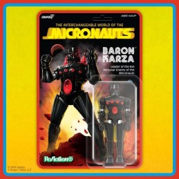 MICRONAUTS BARON KARZA REACTION ACTION FIGURE SUPER7