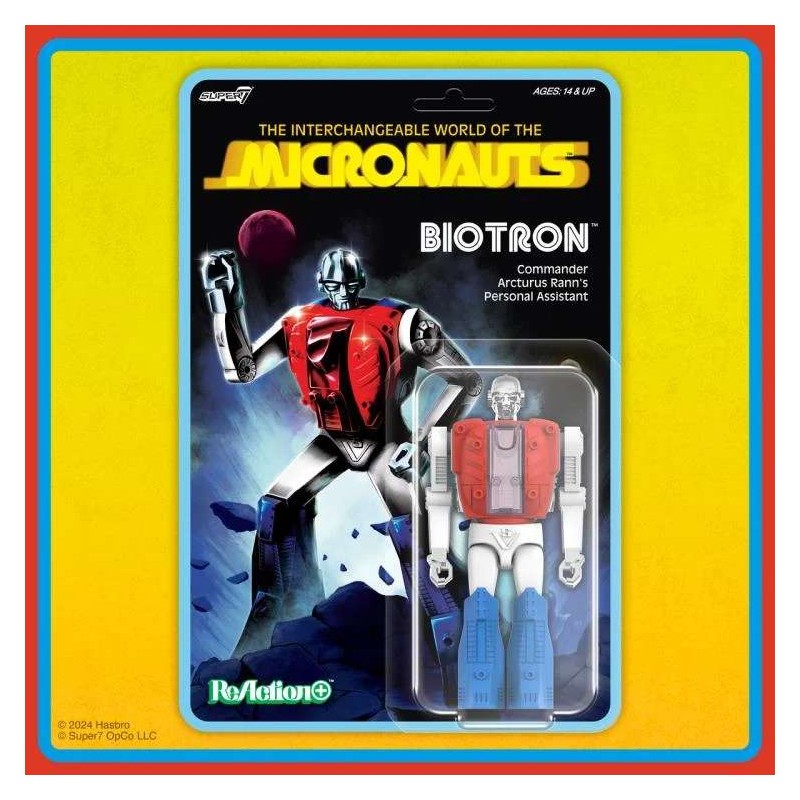 MICRONAUTS BIOTRON REACTION ACTION FIGURE SUPER7