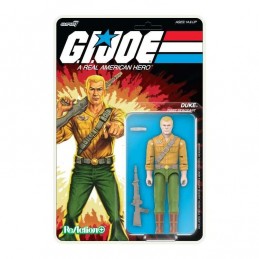 SUPER7 G.I. JOE REACTION+ DUKE FIRST SERGEANT ACTION FIGURE