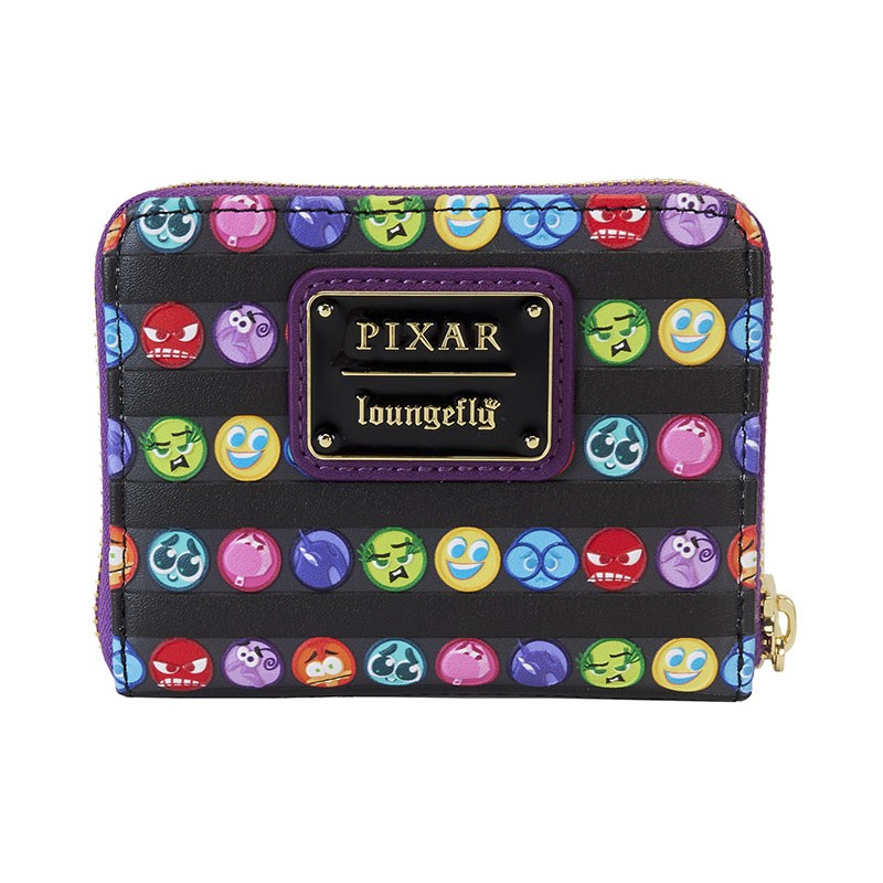 DISNEY PIXAR INSIDE OUT 2 PORTAFOGLIO ZIP DONNA LOUNGEFLY