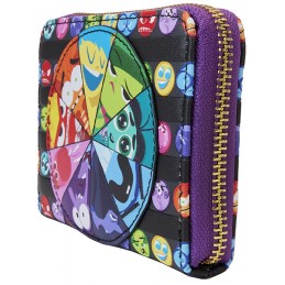 LOUNGEFLY DISNEY PIXAR INSIDE OUT 2 WOMAN ZIP WALLET