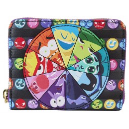 LOUNGEFLY DISNEY PIXAR INSIDE OUT 2 WOMAN ZIP WALLET