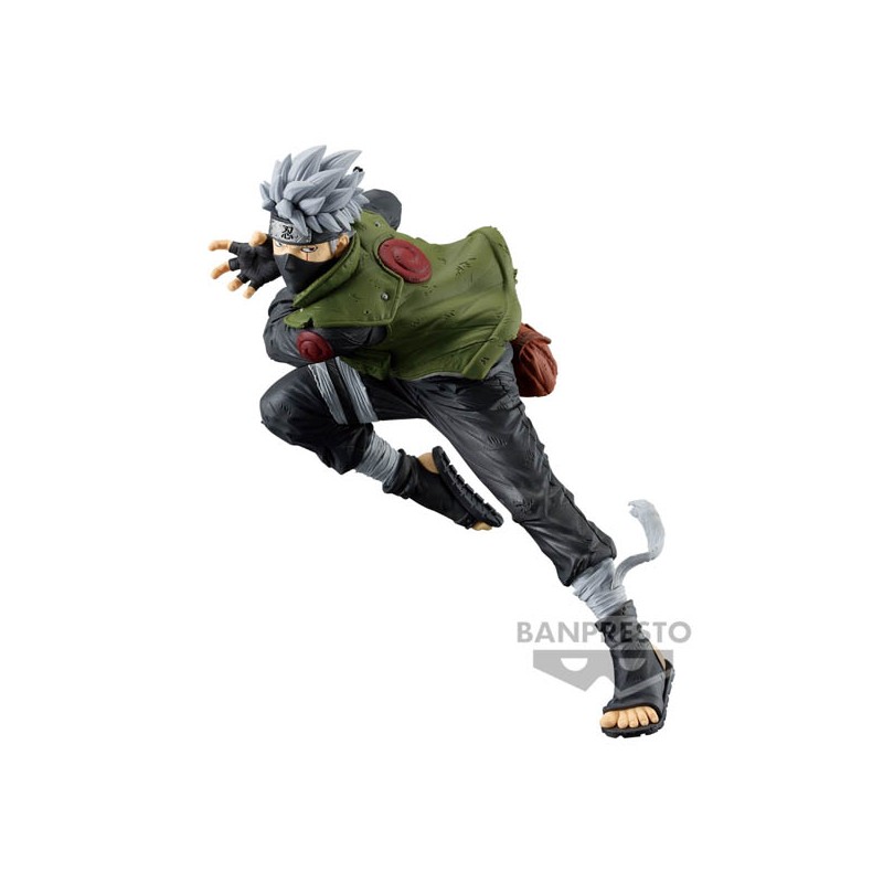 BANPRESTO NARUTO SHIPPUDEN COLOSSEUM HATAKE KAKASHI STATUE FIGURE