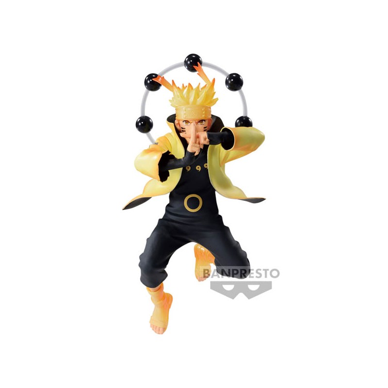 NARUTO SHIPPUDEN VIBRATION STARS NARUTO UZUMAKI V STATUA FIGURE BANPRESTO