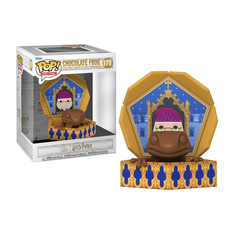 FUNKO FUNKO POP! DELUXE HARRY POTTER CHOCOLATE FROG BOBBLE HEAD KNOCKER FIGURE