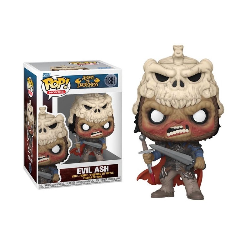 FUNKO POP! ARMY OF DARKNESS EVIL ASH BOBBLE HEAD FIGURE FUNKO