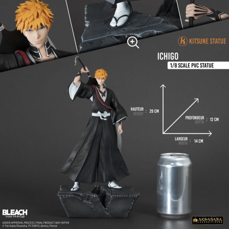 BLEACH THOUSAND YEAR BLOOD WAR ICHIGO 1/8 PVC STATUE FIGURE