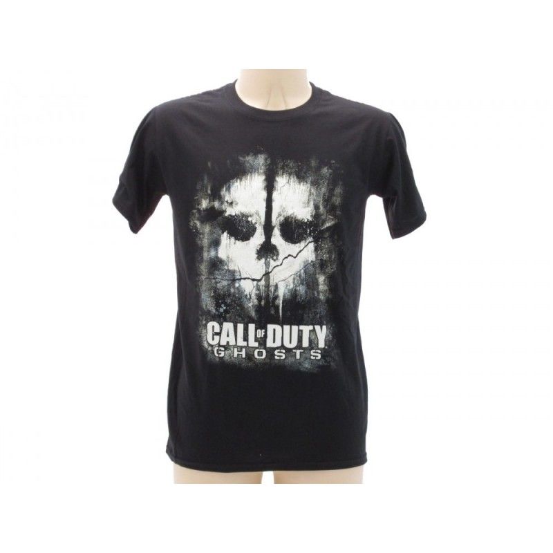 MAGLIA T SHIRT CALL OF DUTY GHOSTS NERA