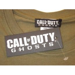 MAGLIA T SHIRT CALL OF DUTY GHOSTS NERA