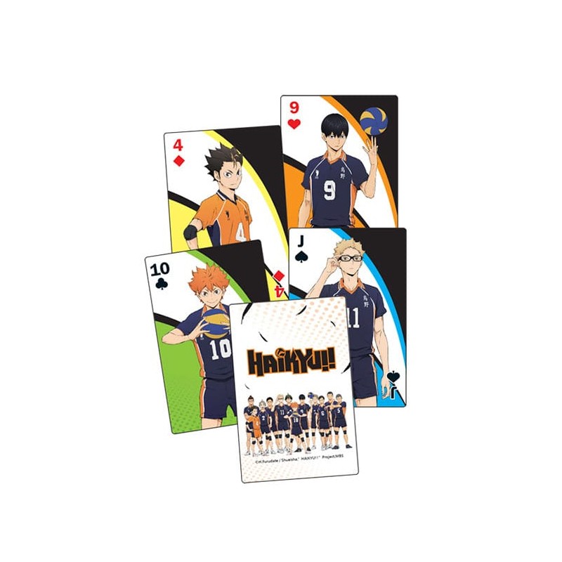 HAIKYU!! GROUP SEASON 4 POKER PLAYING CARDS MAZZO CARTE DA GIOCO GEE